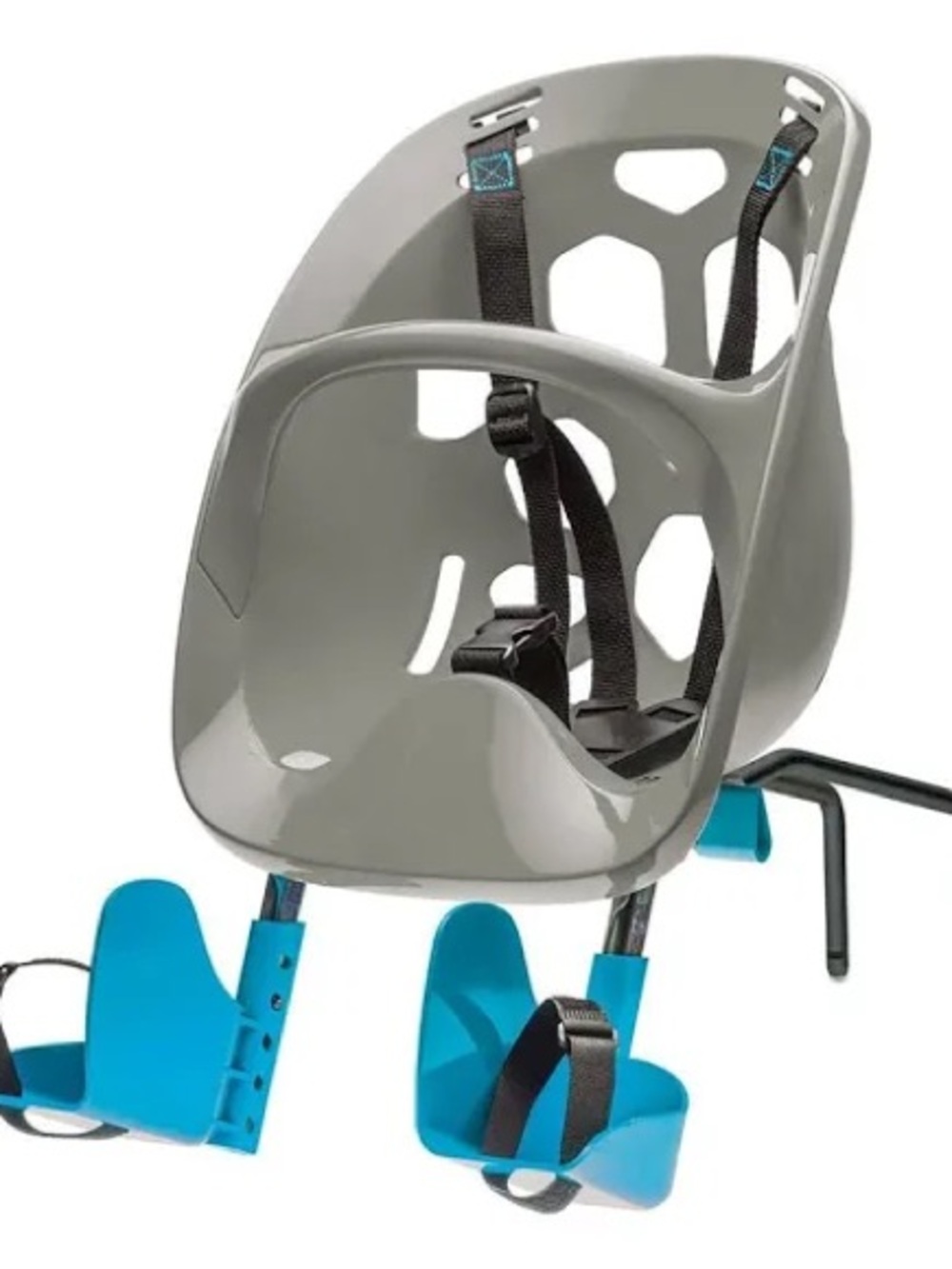 New Bell Mini Shell Front Carrier in Gray, Gray Mini Shell Front Carrier, one Si